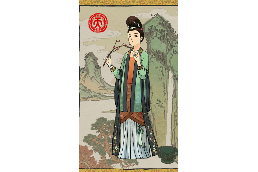 李清照(遊戲《江南百景圖》中的角色) 李清照(遊戲《江南百景圖》中的角色)