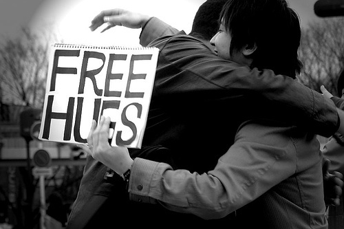 自由擁抱(Free Hugs)