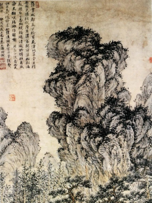 明謝縉譚北草堂圖(譚北草堂圖) 明謝縉譚北草堂圖(譚北草堂圖)