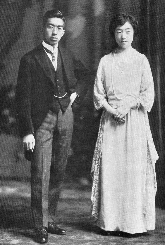 1924年與妻子合影