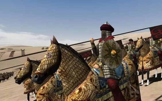 遊戲中的笈多帝國重裝騎兵
