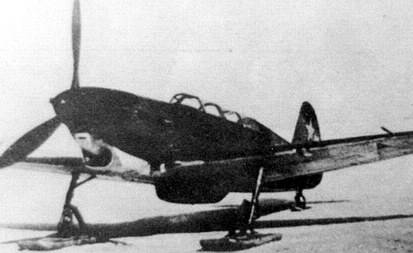 Yak-7V 固定式的起落架