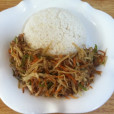 三絲蓋飯 三絲蓋飯