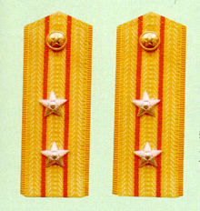武警中校常服肩章(1988-2007)