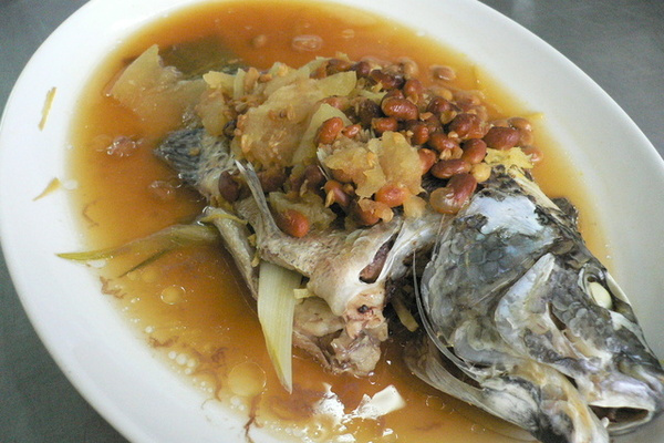 鹹冬瓜蒸魚 鹹冬瓜蒸魚