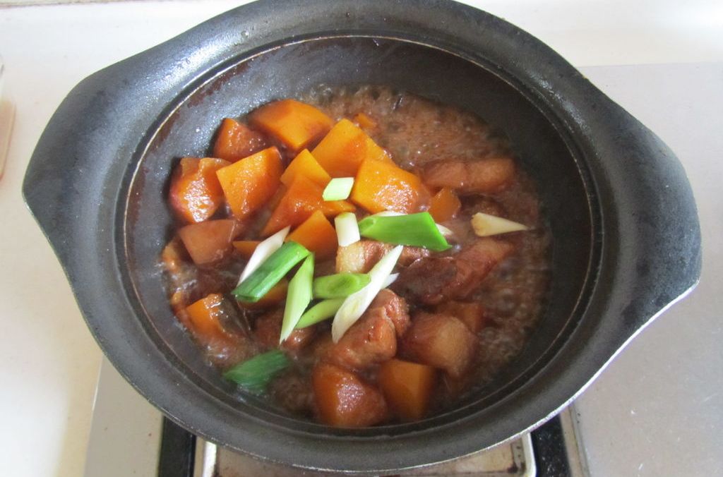 南瓜炆燒肉
