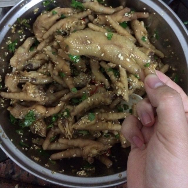 涼拌雞腳 涼拌雞腳