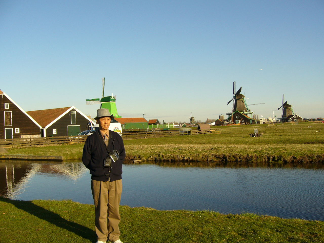 在荷蘭阿姆斯特丹風車村
