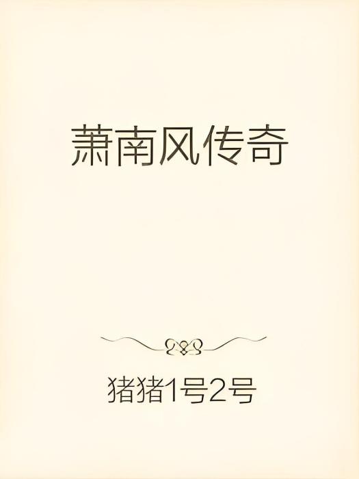 蕭南風傳奇 蕭南風傳奇