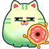 甜甜圈貓咪 甜甜圈貓咪