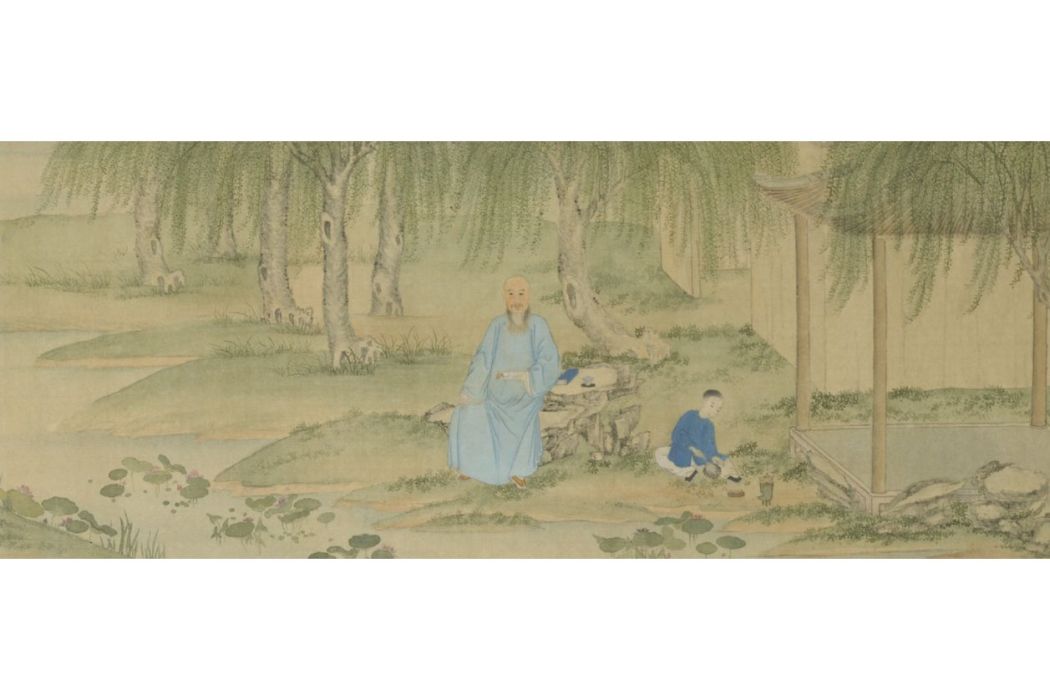 靳介人畫像