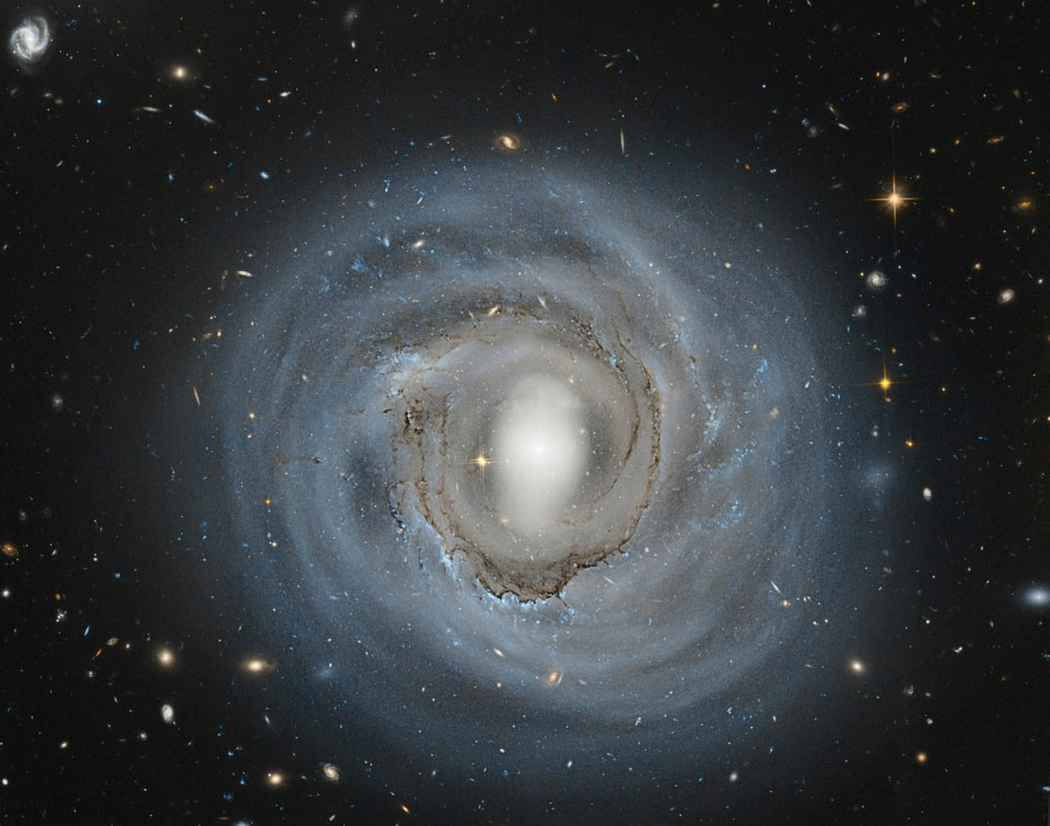 蒼白的NGC 4921