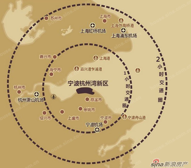 杭州灣世紀城位置圖