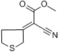2-氰基-2-（3-四氫噻吩甲叉）乙酸甲酯