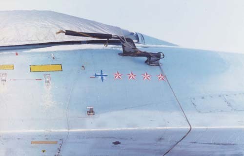 機身上的P-3B標記