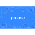 grouse