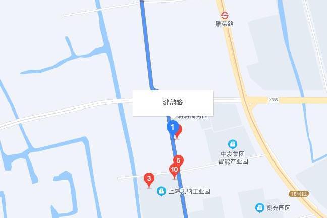 建韻路