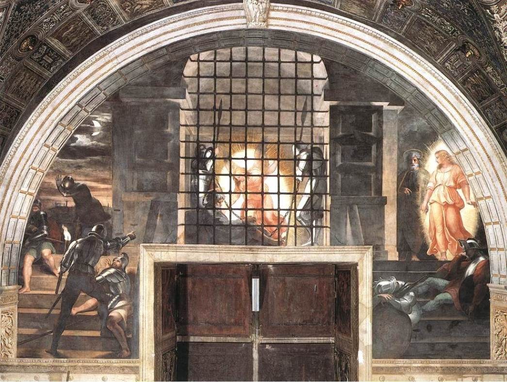 聖彼得與天使逃脫牢籠