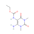 （6-氨基-1,2,3,4-四氫-1,3-二甲基-2,4-二羰基-5-嘧啶基）氨基甲酸乙酯