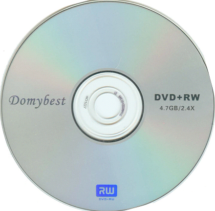 HP DVD+RW光碟單片裝