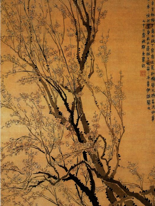 紅綠梅花圖 紅綠梅花圖