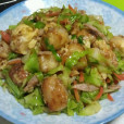 炒麻糍 炒麻糍