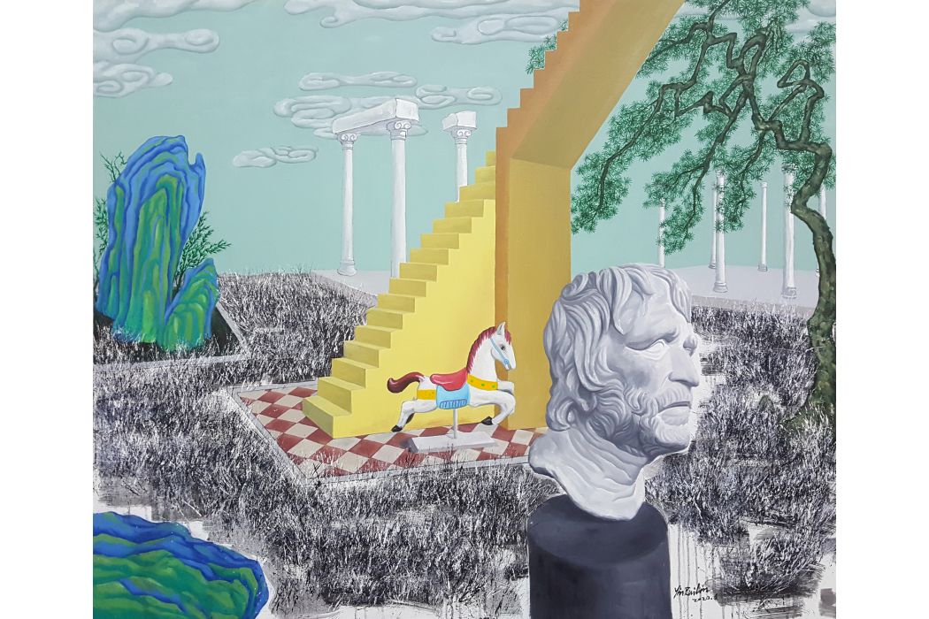 阿里斯托芬(尹瑞林繪畫作品) 阿里斯托芬(尹瑞林繪畫作品)
