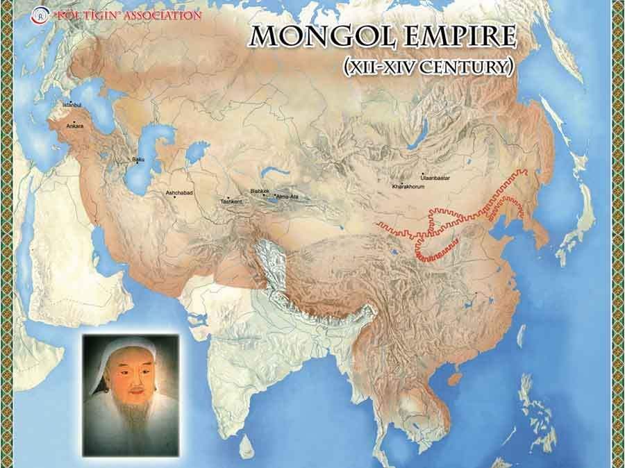 成吉思汗建立的大蒙古國