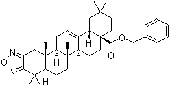 齊墩果-12-烯[2,3-c][1,2,5]惡二唑-28-酸苯甲酯