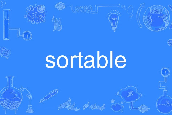 sortable sortable