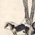 馬圖(清代張穆創作的紙本淡設色畫) 馬圖(清代張穆創作的紙本淡設色畫)