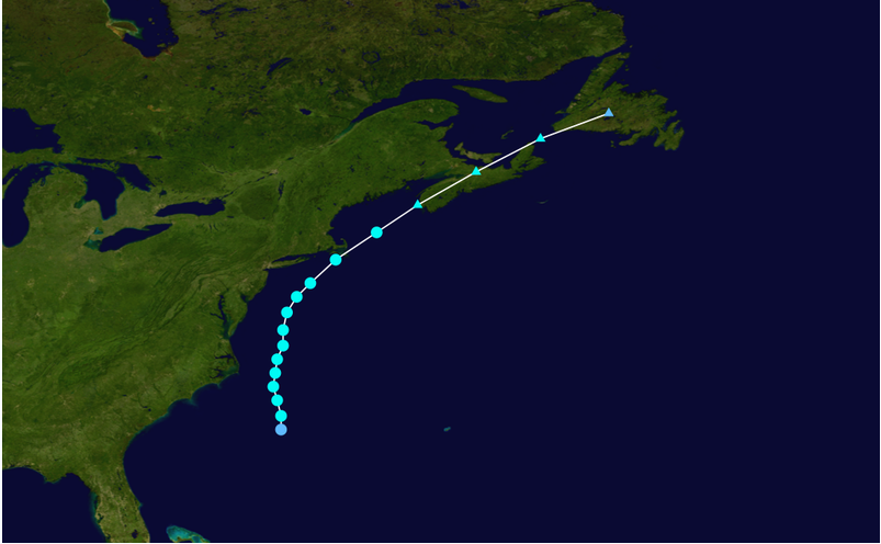 熱帶風暴（貝里爾）路徑圖