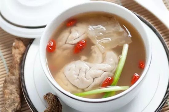 天麻腦花 天麻腦花