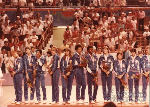 1984年奧運會美國女排獲得亞軍