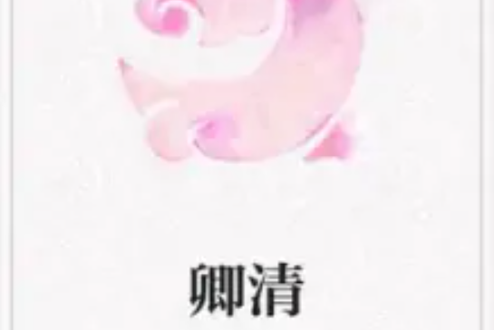 卿清 卿清