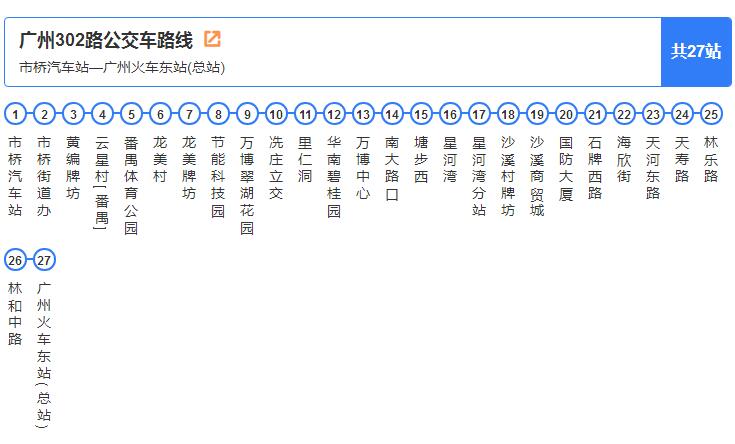 廣州公交302路