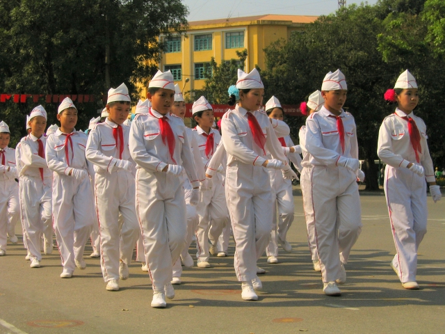 2003年東南亞運動會上的胡志明少先隊員