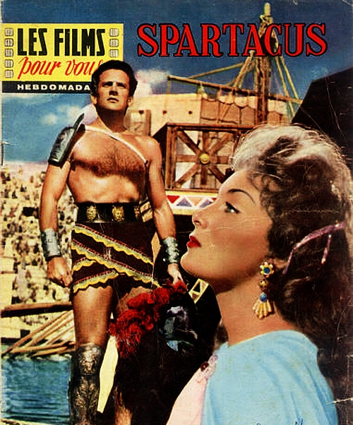 1960年美國電影《斯巴達克斯》宣傳海報