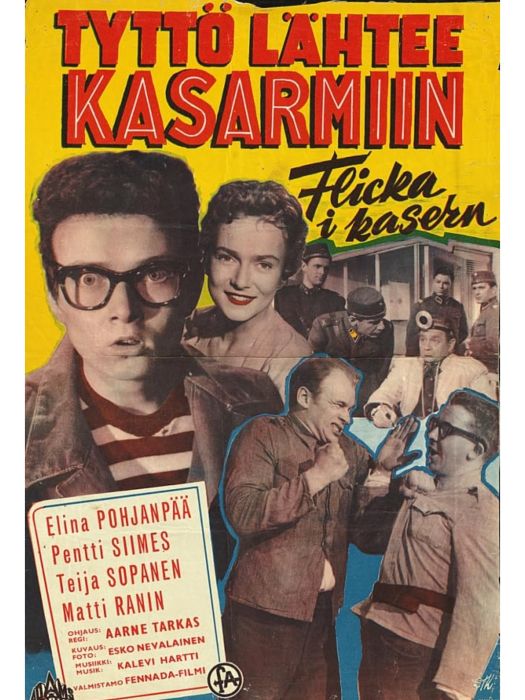 Tyttö lähtee kasarmiin Tyttö lähtee kasarmiin