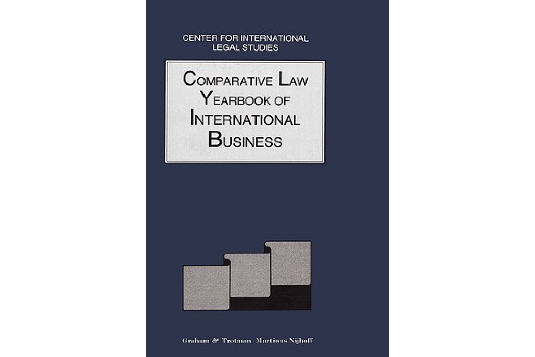 Comparative Law Yearbook of International Business 1994