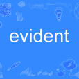 evident evident