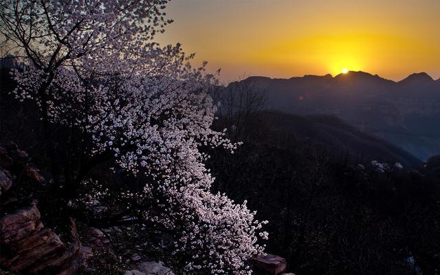九龍峽日落美景