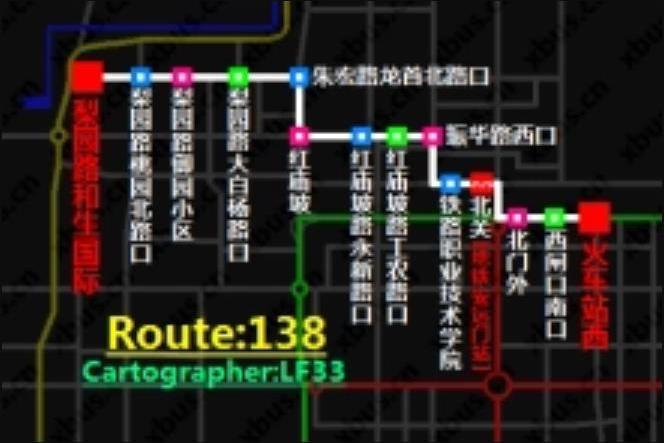 西安公交138路 西安公交138路