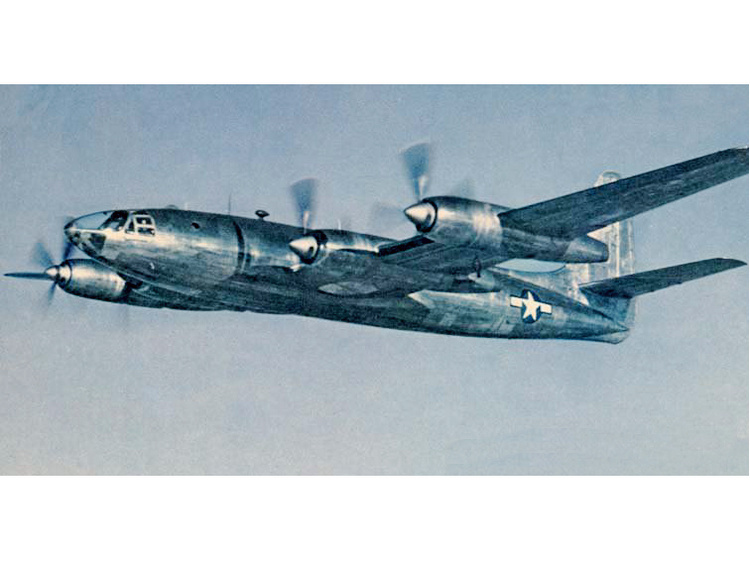 XF-12偵察機44-91002號留下的難得的彩照