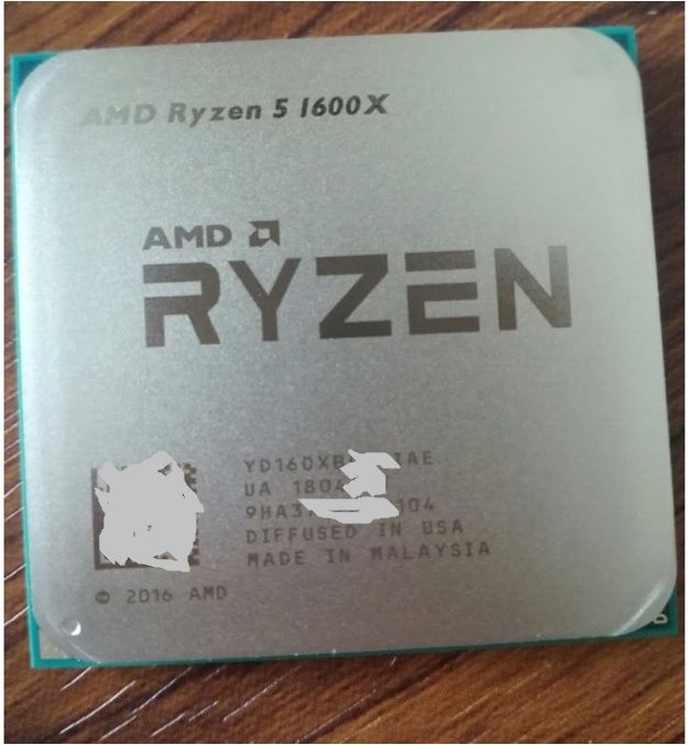 AMD Ryzen 5 1600X AMD Ryzen 5 1600X