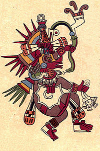 波旁尼克手抄本中所繪的魁札爾科亞特爾