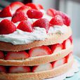 草莓蛋糕(食品)