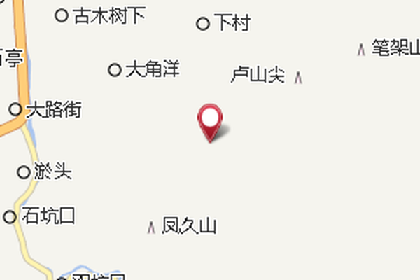 上坑源口 上坑源口