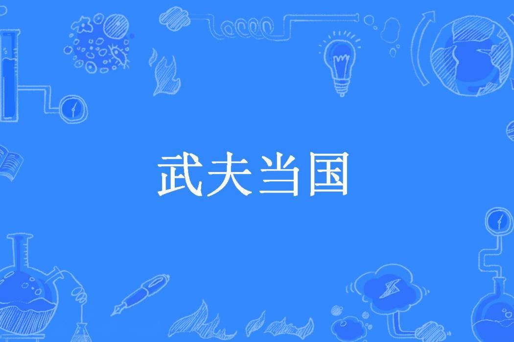 武夫當國(脈搏奔流所著小說) 武夫當國(脈搏奔流所著小說)
