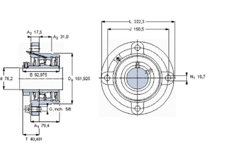 SKF FYRP3H-18軸承 SKF FYRP3H-18軸承